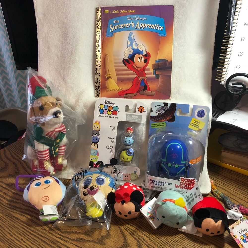 Disney toys and Golden Book bundle